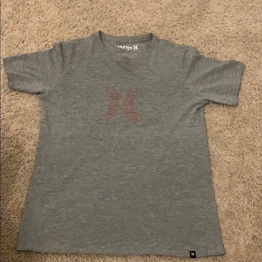 Boys  gray Hurley shirt